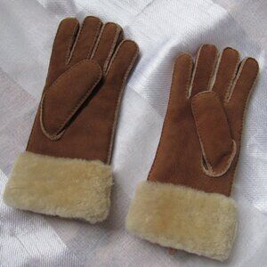 Leather Women Gloves, sz. M